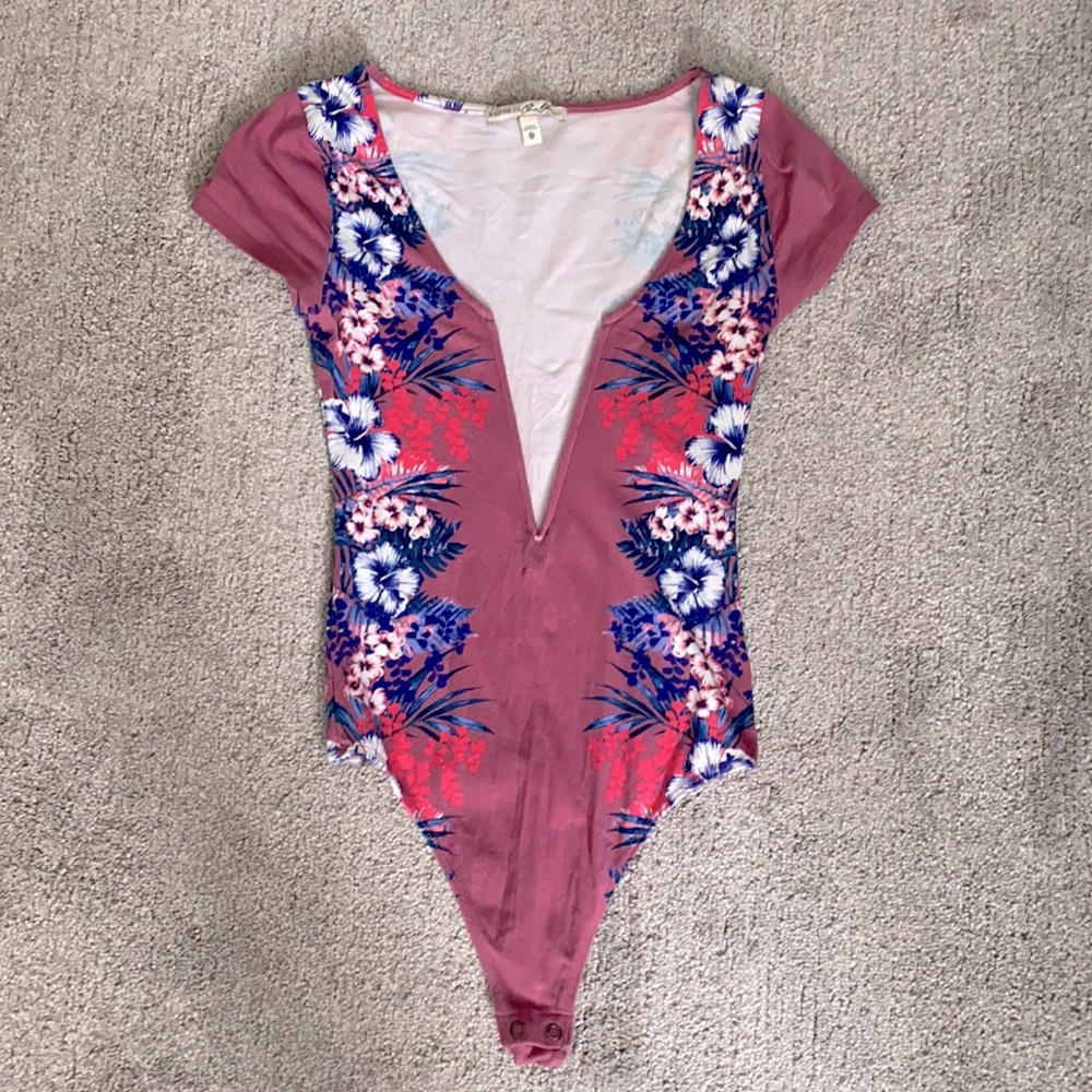 Express Floral Bodysuit